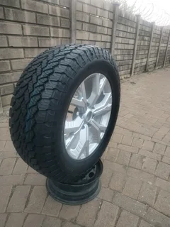 ONE 18Inch ISUZU DMAX Magrim SILVER &amp; 265 60R18 GENERAL GRABBER Tyre On Sale.