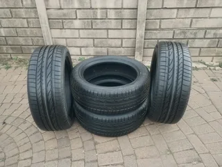 Bridgestone Dueler Tyres 255/55r20 A Set Of Four On Sale. If Interested Whatsapp Or Contact Macai Ma