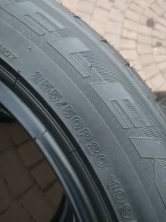 BRIDGESTONE DUELER Tyres 255/55R20 A Set of four on sale. If Interested WhatsApp Or Contact Macai Ma