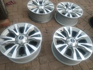 18inch Isuzu Xrider Magrims Silver 6holes A Set Of Four On Sale.