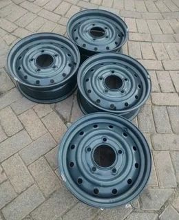 16Inch 5Holes MAHINDRA Standard Steel Rims A Set of four on sale.