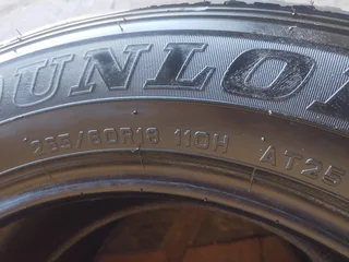 265 60R18 DUNLOP GRAND TREK Tyres A Set Of Four On four on sale.