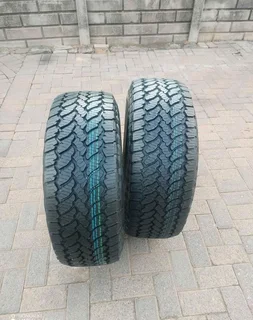 265 /60R18 GENERAL GRABBER AT 3 Tyres A Set Of Four On Sale.