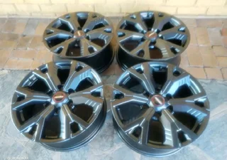 6Holes 18Inch ISUZU DMAX Magrims Black A Set of four on sale.