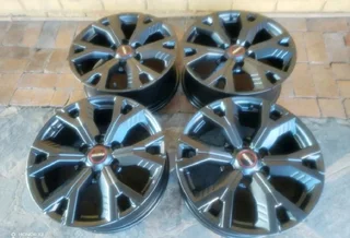 6Holes 18Inch ISUZU DMAX Magrims Black A Set of four on sale.