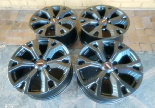 6Holes 18Inch ISUZU DMAX Magrims Black A Set of four on sale.