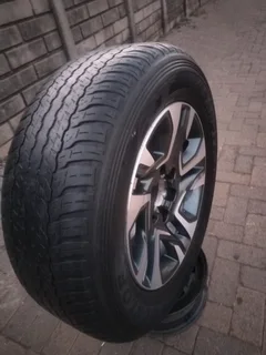 ONE 18Inch TOYOTA FORTUNA Magrim &amp; Fairy Used DUNLOP GRAND TREK Tyre 265 60R18 On Sale.