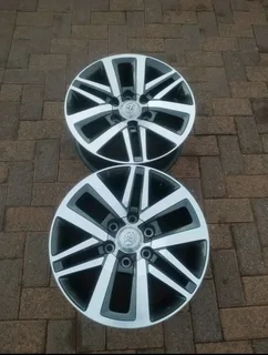 18Inch TOYOTA HILLUX/FORTUNA Magrims 6Holes a Set of Four On Sale.