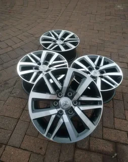 18Inch TOYOTA HILLUX/FORTUNA Magrims 6Holes a Set of Four On Sale.