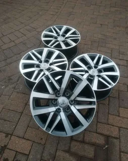 18Inch TOYOTA HILLUX/FORTUNA Magrims 6Holes a Set of Four On Sale.