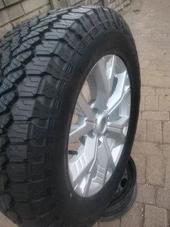 ONE 18Inch ISUZU DMAX Magrim SILVER &amp; GENERAL GRABBER Tyre 265 60R18 On Sale.