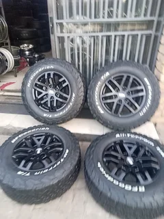 17Inch FORD Raptor Magrims 6Holes &amp; BF GOODRICH ALL-TERRAIN KO2 Tyres 265 /70R17 A Set of four.