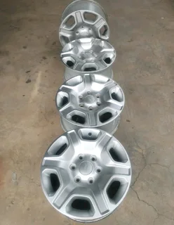 17inch Ford Ranger Magrims 6holes Silver A Set Of Four On Sale.