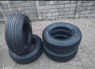 265 60r18 Dunlop Grand Trek Tyres A Set Of Four On Sale.