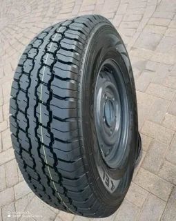 One 16inch Mahindra Standard Steel Rim & Elanzo Supra Tyre 245 /75r16 On Sale.