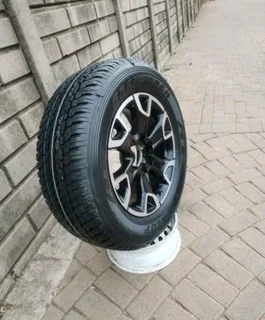 One 18inch Toyota Legend 50 Magrim & & 265 60r18 Dunlop Grand Trek Tyre On Sale.