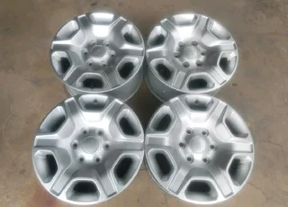17Inch FORD RANGER Magrims 6Holes Silver A Set of four on sale.
