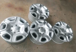 17Inch FORD RANGER Magrims 6Holes Silver A Set of four on sale.