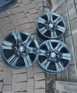 17inch Toyota Fortuna Magrims 6holes A Set Of Four On Sale.