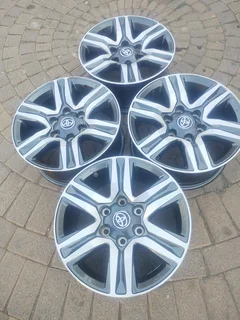 17inch Toyota Fortuna Magrims 6holes A Set Of Four On Sale.