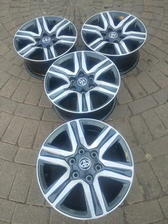 17Inch TOYOTA FORTUNA Magrims 6Holes a Set of Four On Sale.