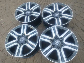 17Inch TOYOTA FORTUNA Magrims 6Holes a Set of Four On Sale.