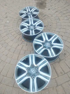 17Inch TOYOTA FORTUNA Magrims 6Holes a Set of Four On Sale.