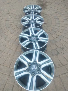 17Inch TOYOTA FORTUNA Magrims 6Holes a Set of Four On Sale.