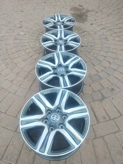 17Inch TOYOTA FORTUNA Magrims 6Holes a Set of Four On Sale.