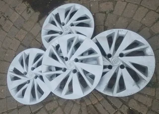 Toyota Starlet Wheel Cover Caps 15inch A Set Of Four On Sale.