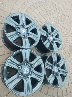 17Inch TOYOTA FORTUNA Magrims 6Holes a Set of Four On Sale.