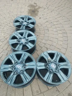 17Inch TOYOTA FORTUNA Magrims 6Holes a Set of Four On Sale.