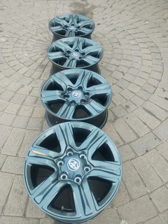 17Inch TOYOTA FORTUNA Magrims 6Holes a Set of Four On Sale.