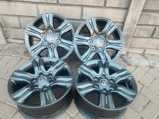 17Inch TOYOTA FORTUNA Magrims 6Holes a Set of Four On Sale.