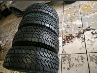 265 60R18 GENERAL GRABBER AT 3 Tyres A Set Of Four On Sale.