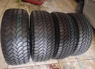 265 60R18 GENERAL GRABBER AT 3 Tyres A Set Of Four On Sale.