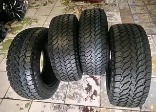 265 60R18 GENERAL GRABBER AT 3 Tyres A Set Of Four On Sale.