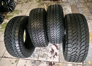 265 60R18 GENERAL GRABBER AT 3 Tyres A Set Of Four On Sale.