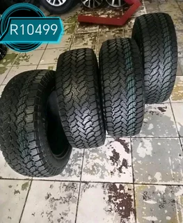 265 60R18 GENERAL GRABBER AT 3 Tyres A Set Of Four On Sale.