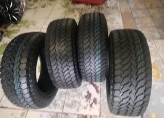265 60R18 GENERAL GRABBER AT 3 Tyres A Set Of Four On Sale.
