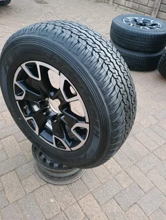 One 18inch Toyota Legend 50 Magrim & Dunlop Grand Trek Tyre 265 60r18 On Sale.