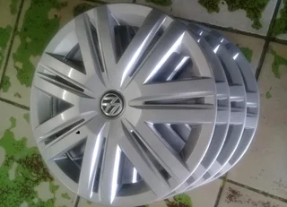 POLO 6 Wheel cover caps a Set of Four On Sale