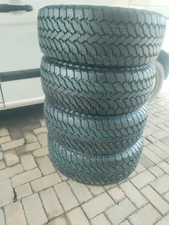 265 60R18 GENERAL GRABBER AT 3 Tyres A Set Of Four On Sale.