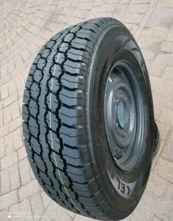 ONE 16Inch MAHINDRA Standard Steel Rim &amp; ELANZO SUPRA Tyre 245/75R16 On Sale.