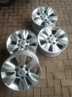 17Inch TOYOTA HILLUX Magrims 6Holes a Set of Four On Sale.