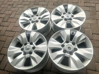 17Inch TOYOTA HILLUX Magrims 6Holes Silver A Set of Four On Sale.