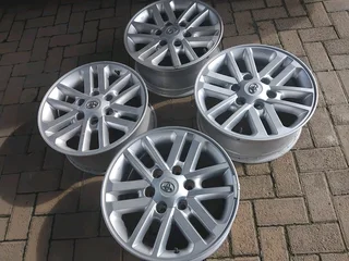 17Inch TOYOTA HILLUX/FORTUNA Magrims 6Holes Silver a Set of Four On Sale .