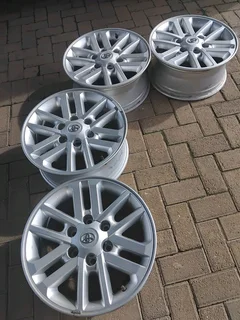 17Inch TOYOTA HILLUX/FORTUNA Magrims 6Holes Silver a Set of Four On Sale .
