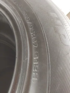 265 65R17 GOOD YEAR WRANGLER Tyres A Set Of Four On Sale.