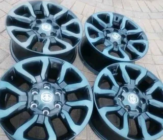 18Inch TOYOTA HILLUX  Magrims 6Holes a Set of Four On Sale.